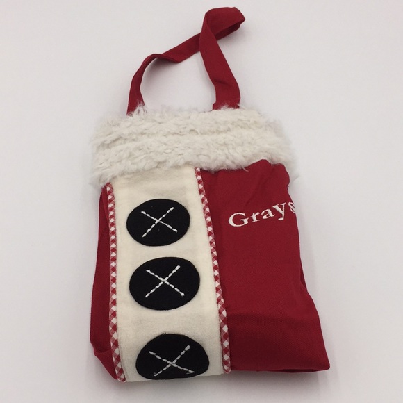 Pottery Barn Kids Christmas Apron Child’s Grayson Kitchen Baking - Picture 8 of 15